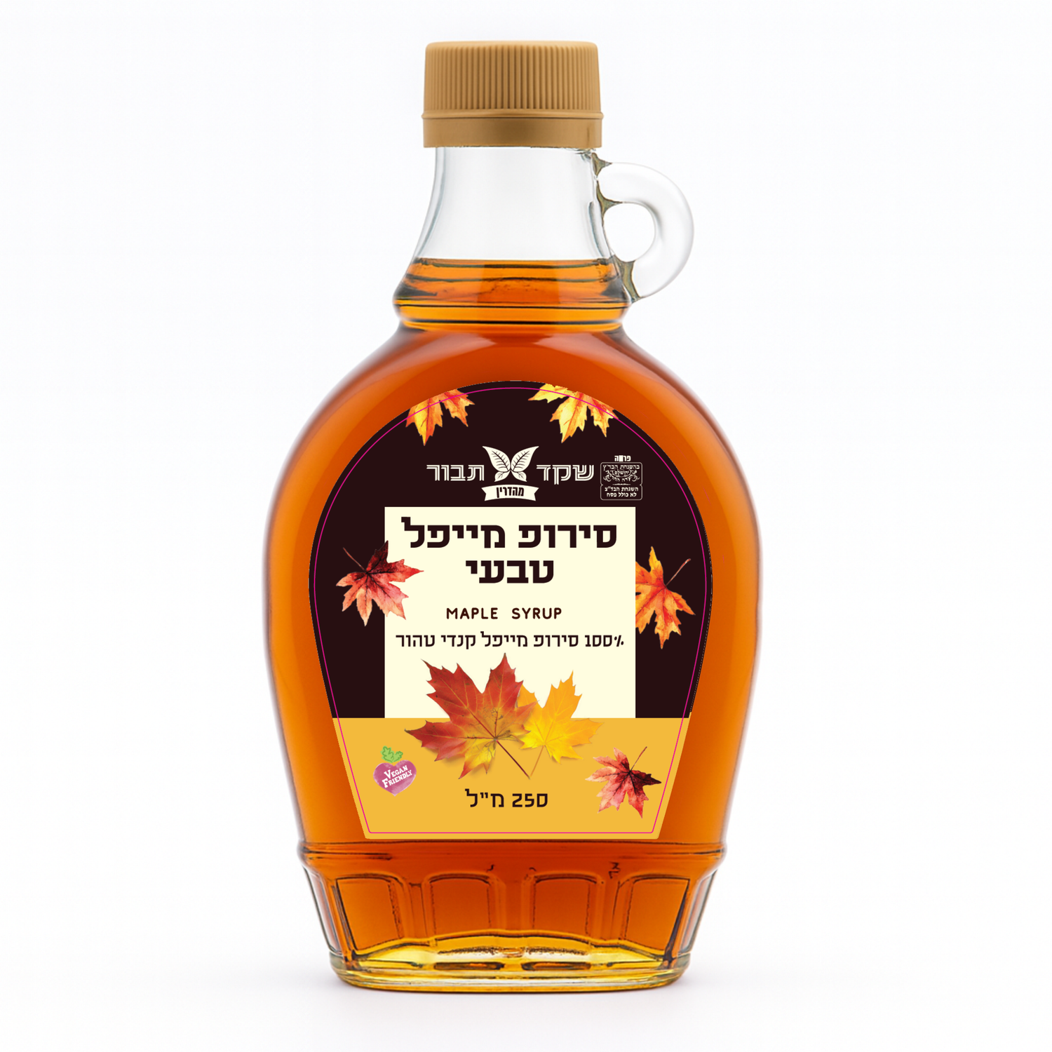 מייפל טבעי טהור 250 מ"ל